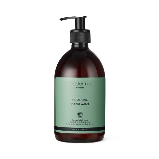 Eqderma Skincare Pharma cleansing Hand Wash, Certified Nordic Swan Ecolabel, 500ml bottle