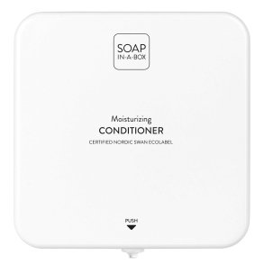 SOAP-IN-A-BOX CONDITIONER, WHITE / DISPENSER