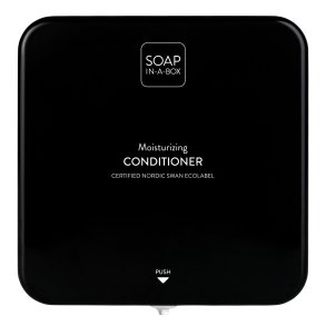 SOAP-IN-A-BOX CONDITIONER, BLACK / DISPENSER