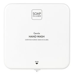 SOAP-IN-A-BOX HAND WASH, WHITE / DISPENSER