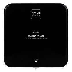 SOAP-IN-A-BOX HAND WASH, BLACK / DISPENSER
