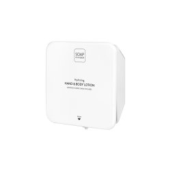 SOAP-IN-A-BOX HAND &amp; BODY LOTION WHITE / DISPENSER