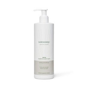 KARMAMEMU SWISH Shampoo and Body Wash, 400ml bottle