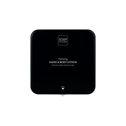 SOAP-IN-A-BOX HAND &amp; BODY LOTION, BLACK / DISPENSER